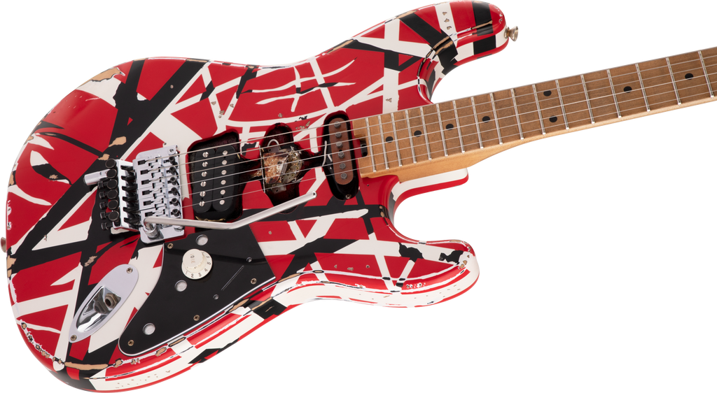 Striped Series Frankenstein Frankie Red with Black Stripes Relic
