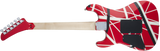 Striped Series 5150, Maple Fingerboard, Red with Black and White Stripes