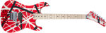 Striped Series 5150, Maple Fingerboard, Red with Black and White Stripes