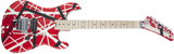 Striped Series 5150, Maple Fingerboard, Red with Black and White Stripes