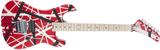 Striped Series 5150, Maple Fingerboard, Red with Black and White Stripes