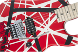 Striped Series 5150, Maple Fingerboard, Red with Black and White Stripes