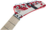 Striped Series 5150, Maple Fingerboard, Red with Black and White Stripes