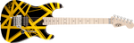 EVH Striped Series Black with Yellow Stripes