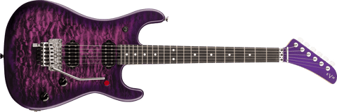 EVH 5150 Series Deluxe QM, Ebony Fingerboard, Purple Daze