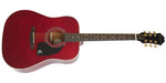 Epiphone Songmaker DR-100 Acoustic - Wine Red w/Gold Hardware