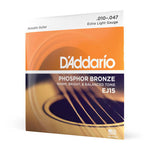 D'Addario EJ15 - Phosphor Bronze Extra Light 10-47