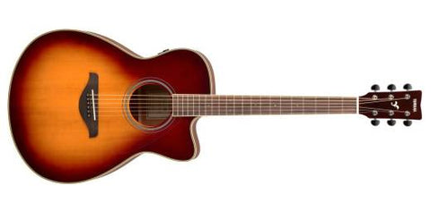 Yamaha FS TransAcoustic Folk Cutaway Brown Sunburst