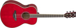 Yamaha FS TransAcoustic Guitar w/Solid Spruce Top - Ruby Red